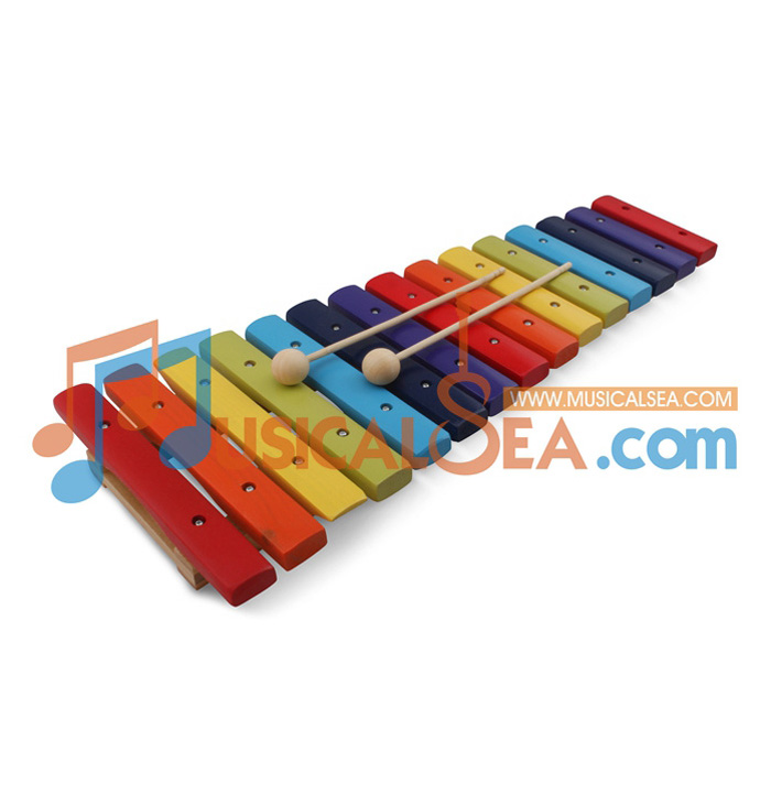 tone bell set, Colorful Xylophone, percussion musical instrument educational toy for kid